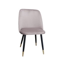 Krzesło GOYA welur z metalowymi nogami
