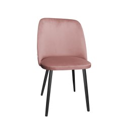 Krzesło GOYA welur z metalowymi nogami