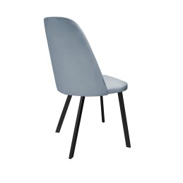 Krzesło GOYA welur z metalowymi nogami