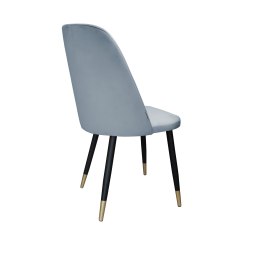 Krzesło GOYA welur z metalowymi nogami