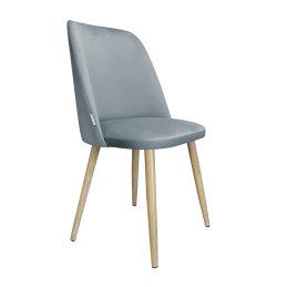 Krzesło GOYA welur z metalowymi nogami