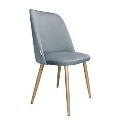 Krzesło GOYA welur z metalowymi nogami