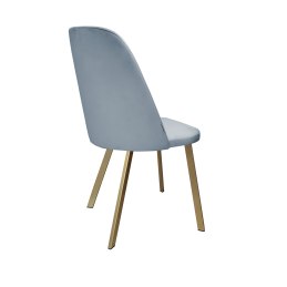 Krzesło GOYA welur z metalowymi nogami
