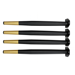 Krzesło GOYA welur z metalowymi nogami