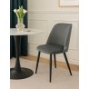 Krzesło GOYA welur z metalowymi nogami