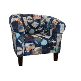 Fotel Milo tkanina Mikrofaza