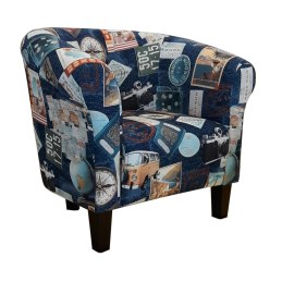 Fotel Milo tkanina Mikrofaza