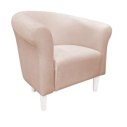 Fotel Milo w tkaninie mikrofaza