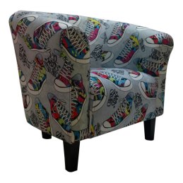 Fotel Milo tkanina Mikrofaza