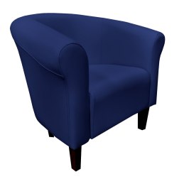 Fotel Milo tapicerka eko-skóra, podłokietniki