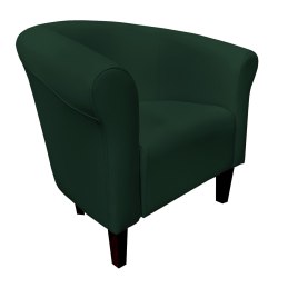 Fotel Milo tapicerka eko-skóra, podłokietniki