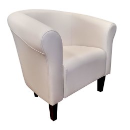 Fotel Milo tapicerka eko-skóra, podłokietniki