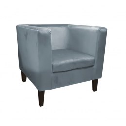 Fotel Monaco tkanina welur - wygodny fotel tapicerowany