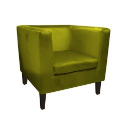 Fotel Monaco tkanina welur - wygodny fotel tapicerowany