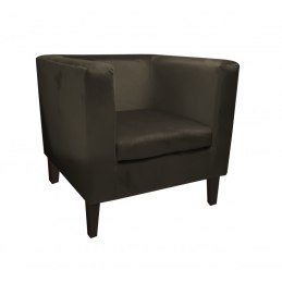 Fotel Monaco tkanina welur - wygodny fotel tapicerowany