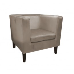 Fotel Monaco tkanina welur - wygodny fotel tapicerowany