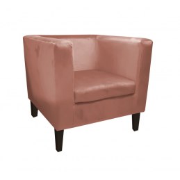 Fotel Monaco tkanina welur - wygodny fotel tapicerowany