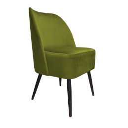 Fotel DUBAJ tkanina Welur noga metalowa