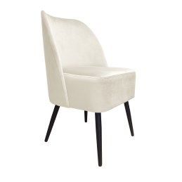 Fotel DUBAJ tkanina Welur noga metalowa