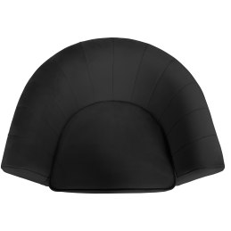 Fotel Glamour welur z metalową podstawą