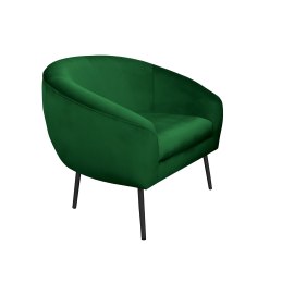 Fotel SYDNEY tkanina Welur noga metalowa