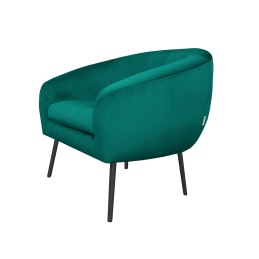 Fotel SYDNEY tkanina Welur noga metalowa