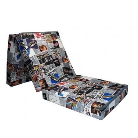 Materac składany 195x60x6 COOL1 z pokrowcem
