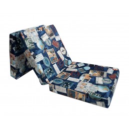 Materac składany TRIP 2 195x60x6 z pokrowcem