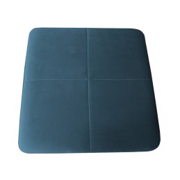 Hoker ALEX krzesło barowe tkanina Welur podstawa metalowa