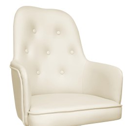 Hoker SARA krzesło barowe tkanina Vega podstawa metalowa