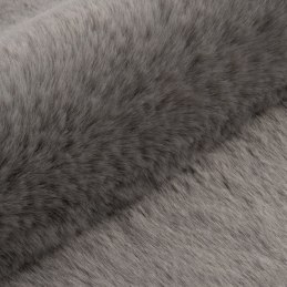 Pufa ALA tapicerowana tkanina noga drewniana