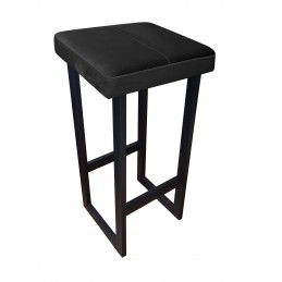 Hoker krzesło barowe ALEX LOFT 75cm MG19 czarny