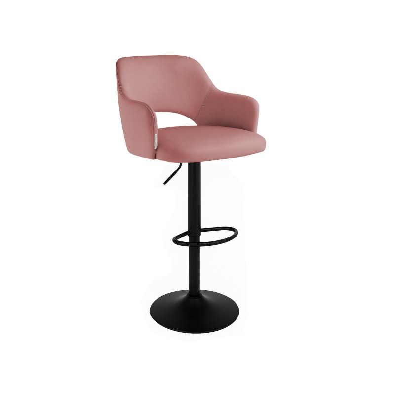 Hoker JULA obrotowy welur metalowa podstawa