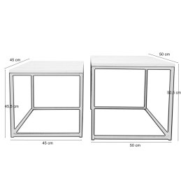 Stolik kawowy 2w1 podstawa metalowa Loft