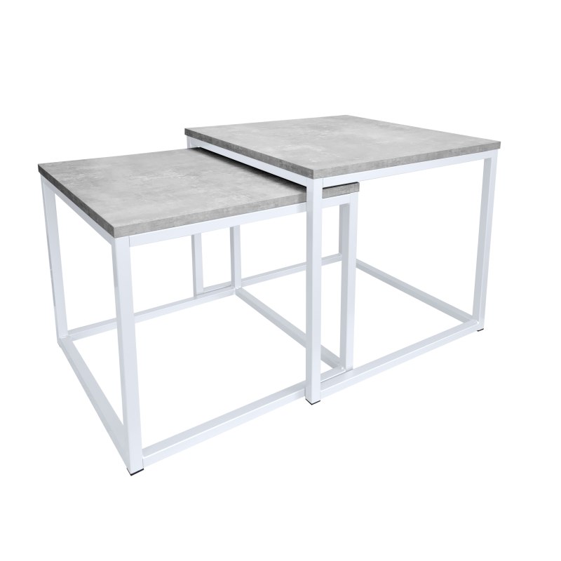 Stolik kawowy 2w1 podstawa metalowa Loft