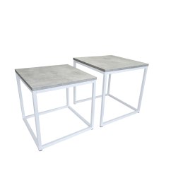 Stolik kawowy 2w1 podstawa metalowa Loft