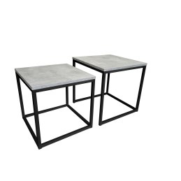 Stolik kawowy 2w1 podstawa metalowa Loft