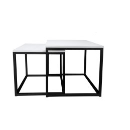 Stolik kawowy 2w1 podstawa metalowa Loft