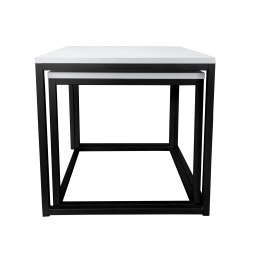 Stolik kawowy 2w1 podstawa metalowa Loft