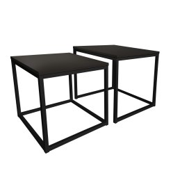 Stolik kawowy 2w1 podstawa metalowa Loft