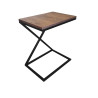 Stolik pomocniczy X Loft - metalowa podstawa