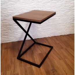 Stolik pomocniczy X Loft - metalowa podstawa
