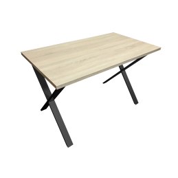 Stół 70/120/28 Loft X podstawa metalowa do salonu kuchni