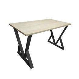 Stół 70/120/28 Loft V podstawa metalowa do salonu kuchni