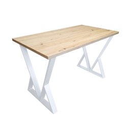 Stół 70/120/28 Loft V podstawa metalowa do salonu kuchni