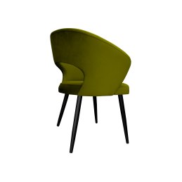 Krzesło Aura tkanina Welur noga metalowa