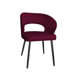 Krzesło Aura tkanina Welur noga metalowa