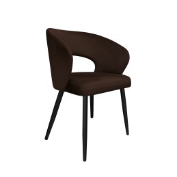 Krzesło Aura tkanina Welur noga metalowa