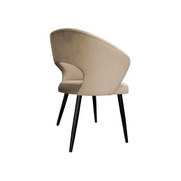 Krzesło Aura tkanina Welur noga metalowa