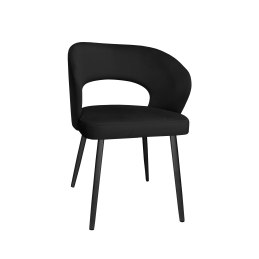 Krzesło Aura tkanina Welur noga metalowa